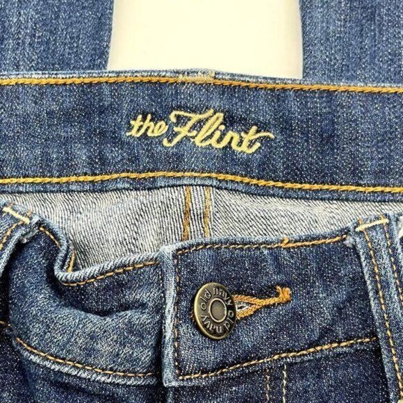 Old Navy Flirt Paint Splattered Bootcut Jeans - Picture 4 of 9